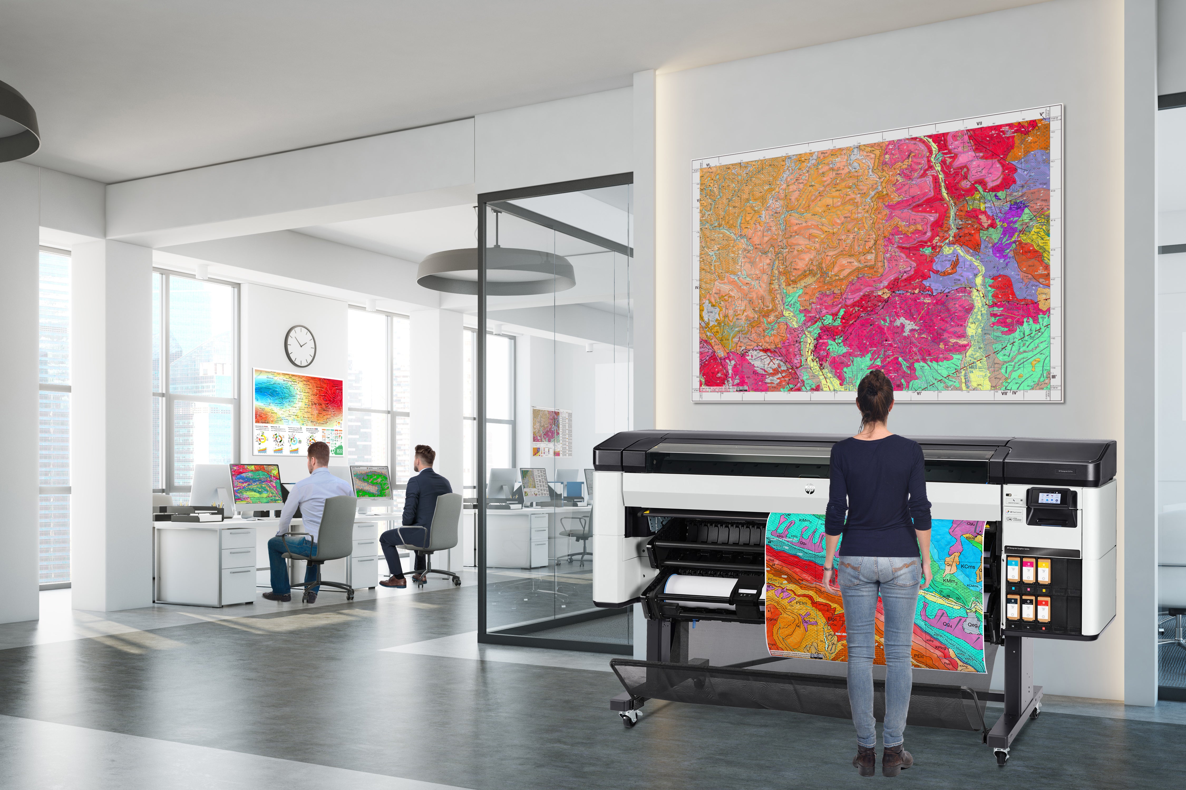 HP Designjet Z6 Pro 64-in Printer 2QU25A#B19