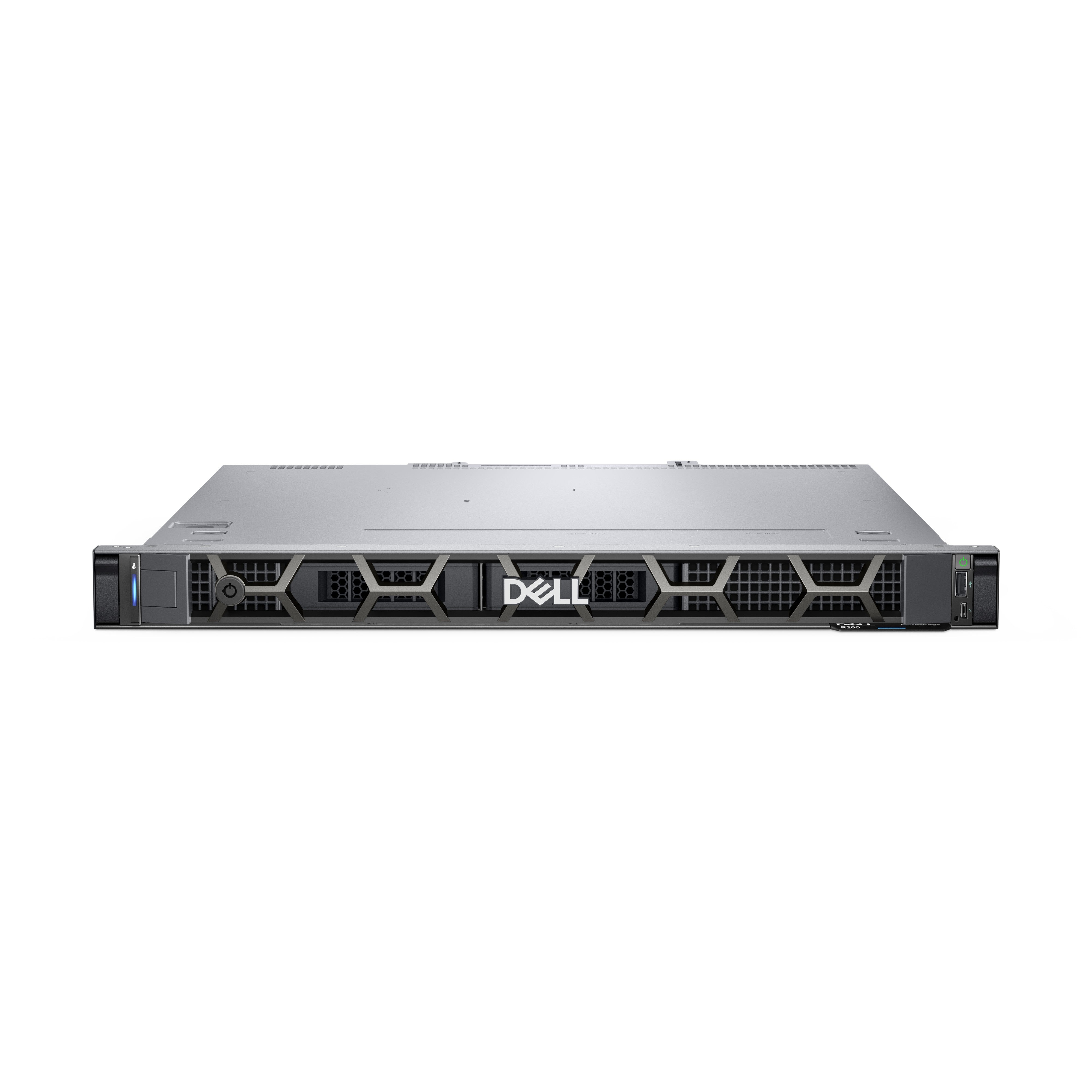 PowerEdge R260 Server - Rack - Xeon E2434 5GHz - 16GB RAM - 1.2TB SSD - 1-Way - Hot-Swap C26KK