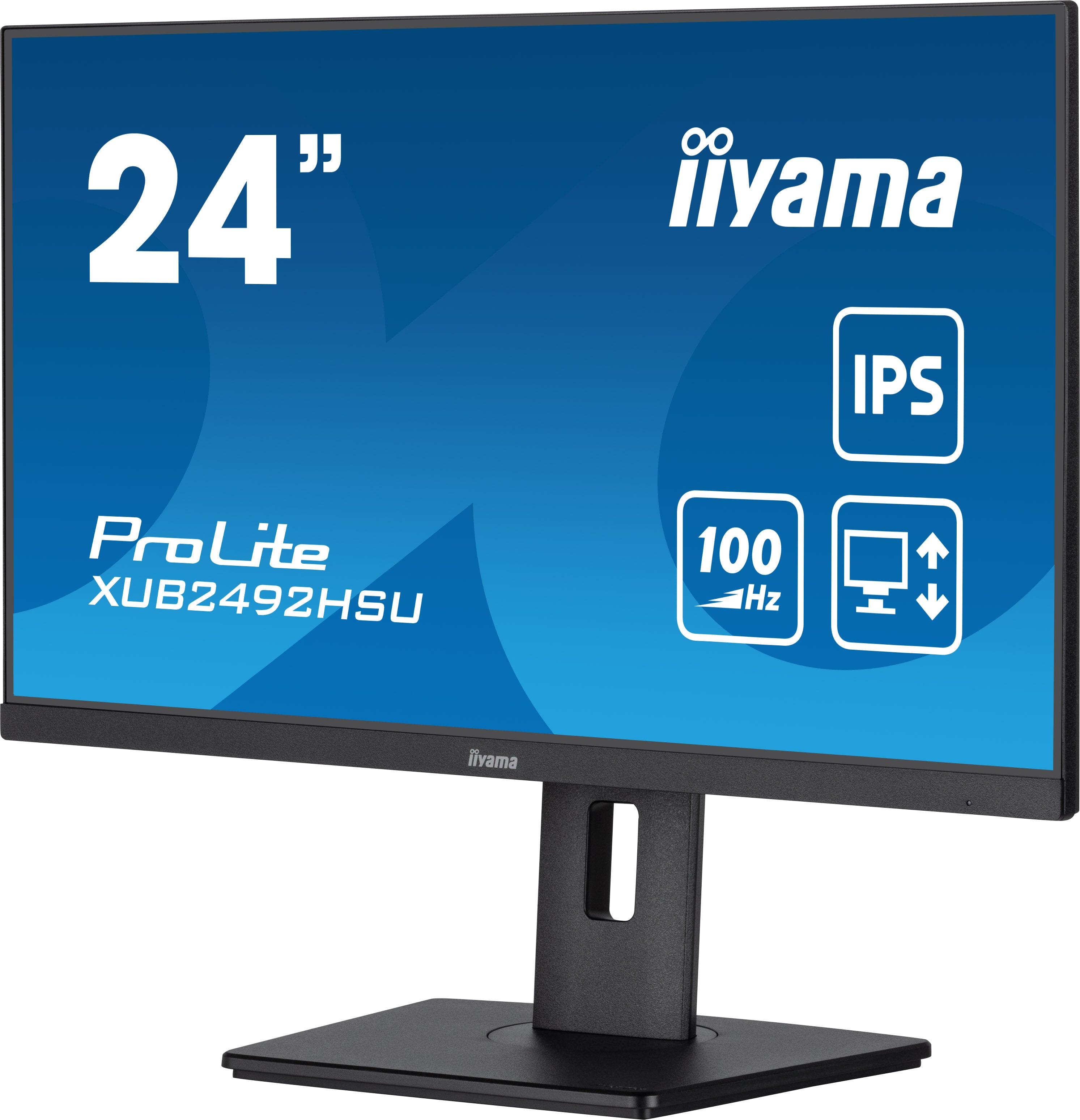 ProLite 24 inch - Full HD IPS LED Monitor - 1920x1080 - Pivot / HAS XUB2492HSU-B6