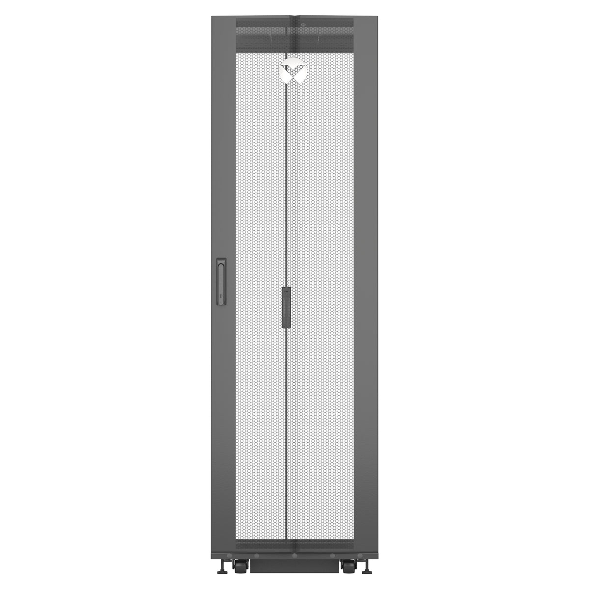 Vertiv VR3300 rack cabinet 42U Freestanding rack Black, Transparent DCMDB8GGGASCRBXAX8