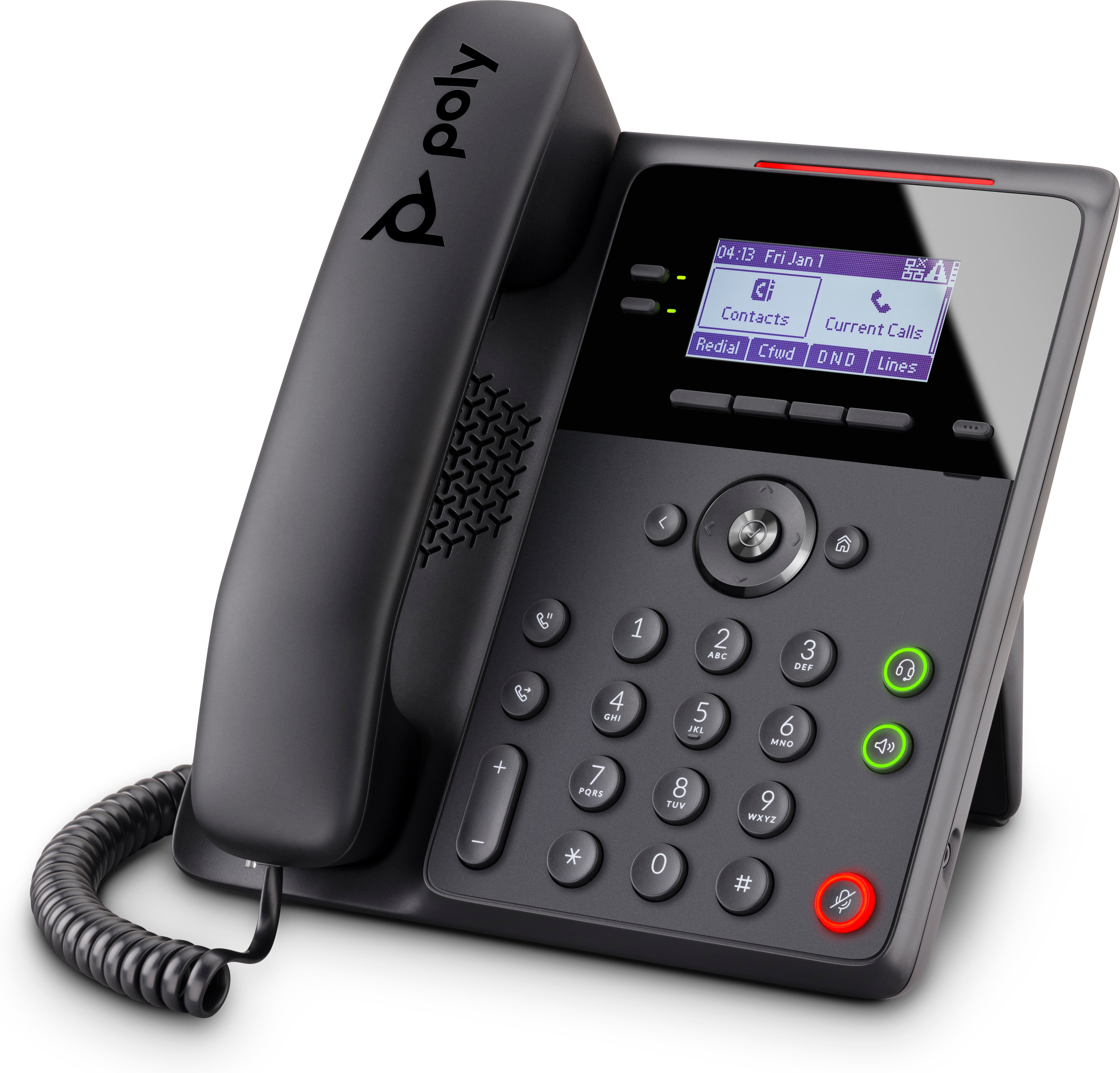 Poly Edge B30 IP Phone and PoE-enabled 2200-49825-025