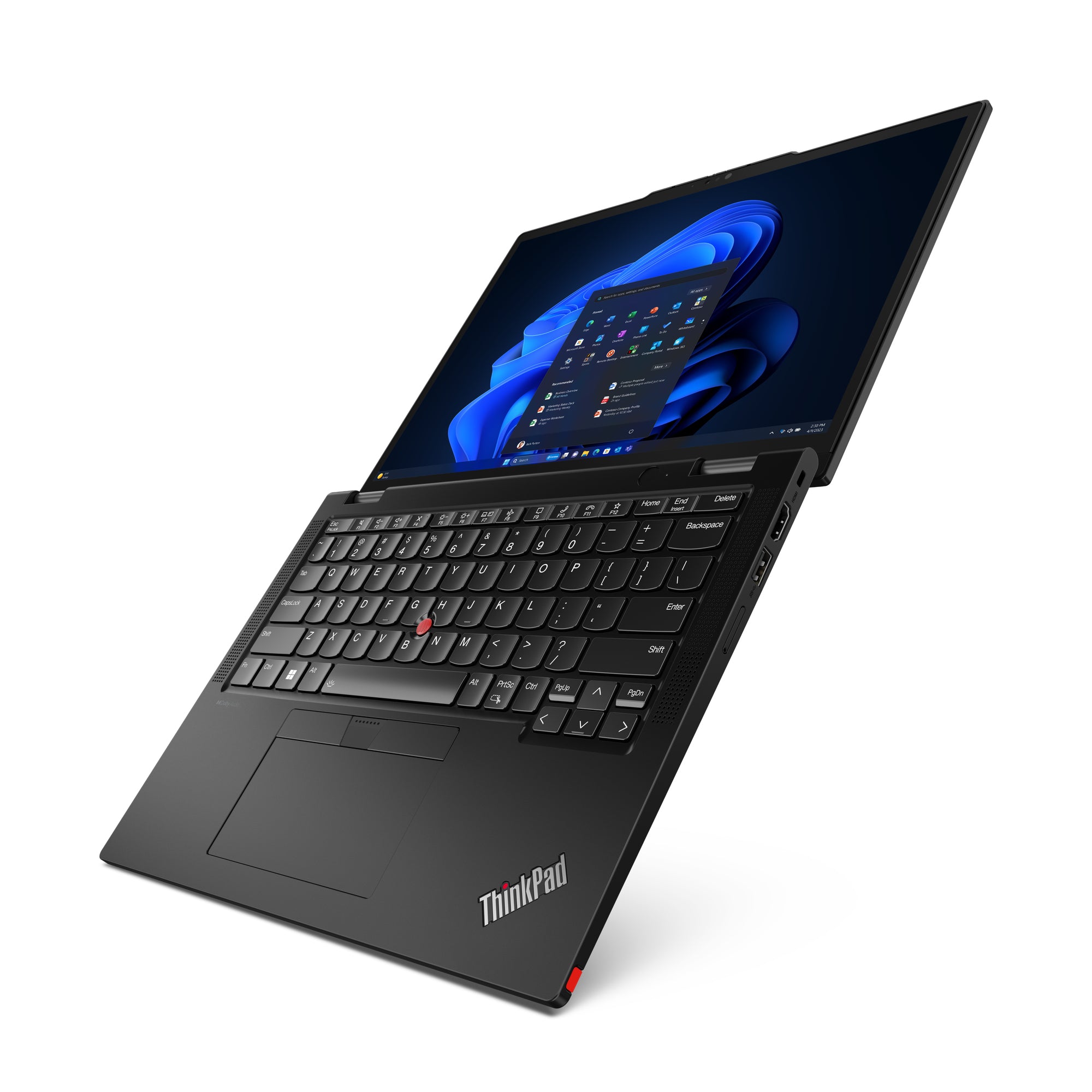 Lenovo ThinkPad X13 2-in-1 Gen 5 Intel Core Ultra 5 125U Hybrid (2-in-1) 33.8 cm (13.3") Touchscreen WUXGA 16 GB LPDDR5x-SDRAM 512 GB SSD Wi-Fi 6E (802.11ax) Windows 11 Pro UK English Black 21LW001EUK