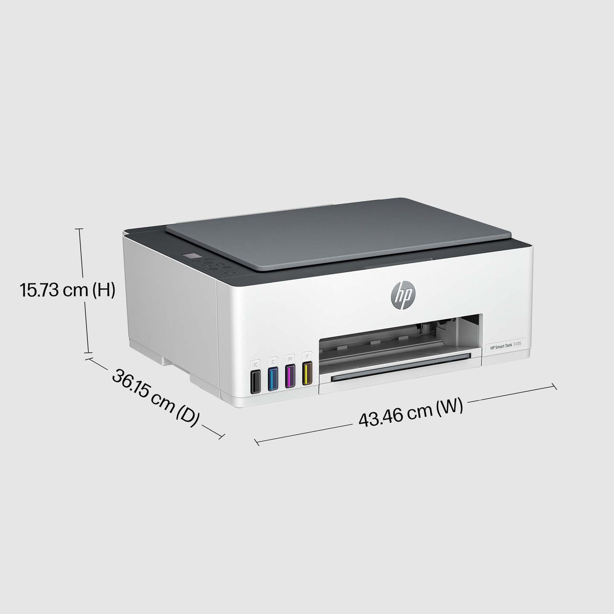 HP Smart Tank 5105 All-in-One Printer - Wireless, Color, Light Basalt
