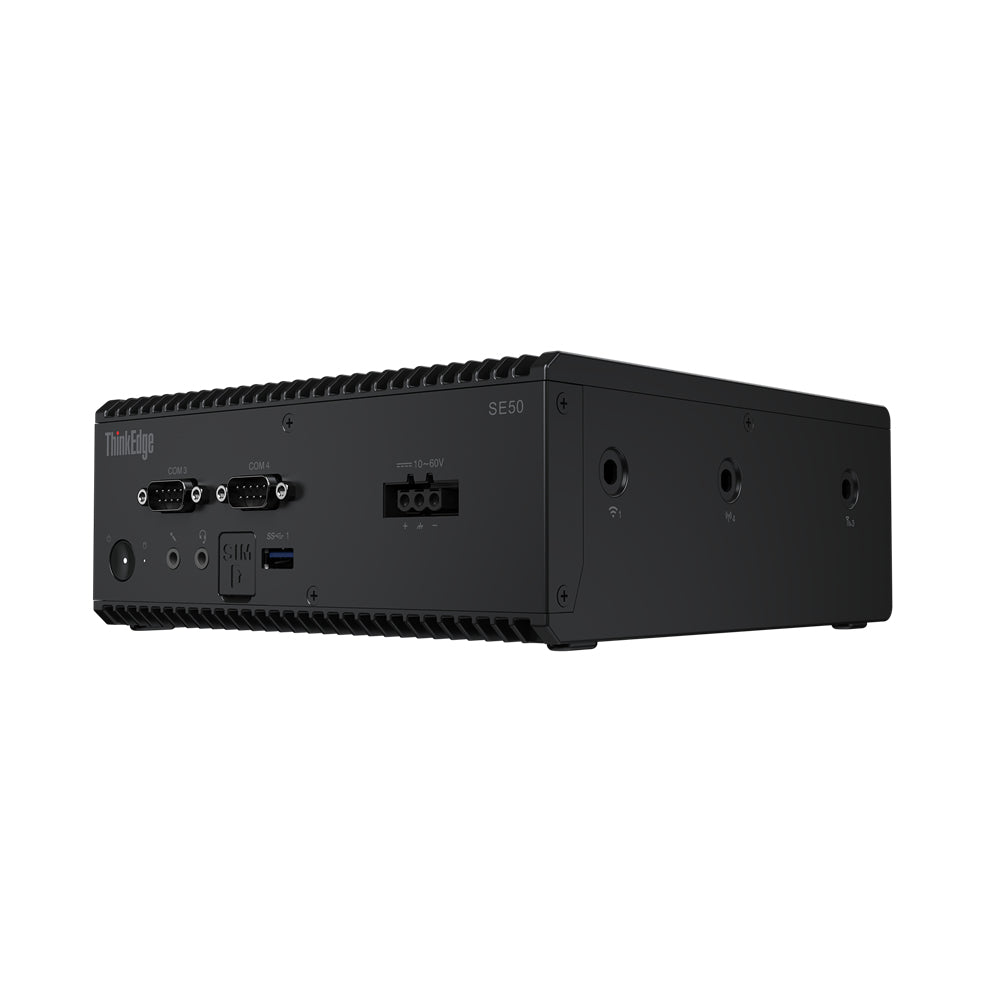 Lenovo ThinkEdge SE50 Intel® Core™ i5 i5-8365UE 16 GB DDR4-SDRAM 512 GB SSD Windows 10 IoT Enterprise Mini PC Black 11RJ0084GE