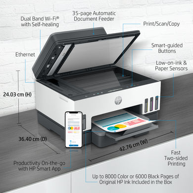 HP Smart Tank 7305 All-in-One Printer with Wireless Connectivity