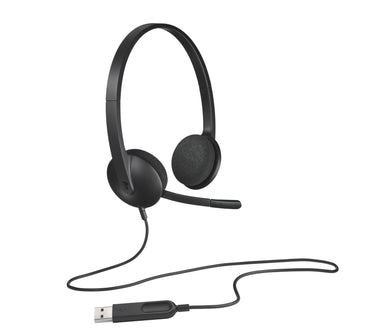Logitech H340 USB Computer Headset 981-000475