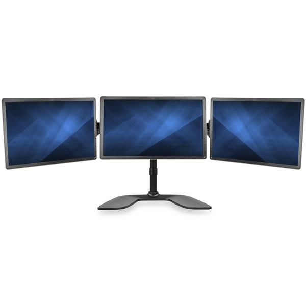 StarTech.com Triple-Monitor Desktop Stand - Articulating - For up to 27" (17.6lb/8kg) Displays ARMBARTRIO2