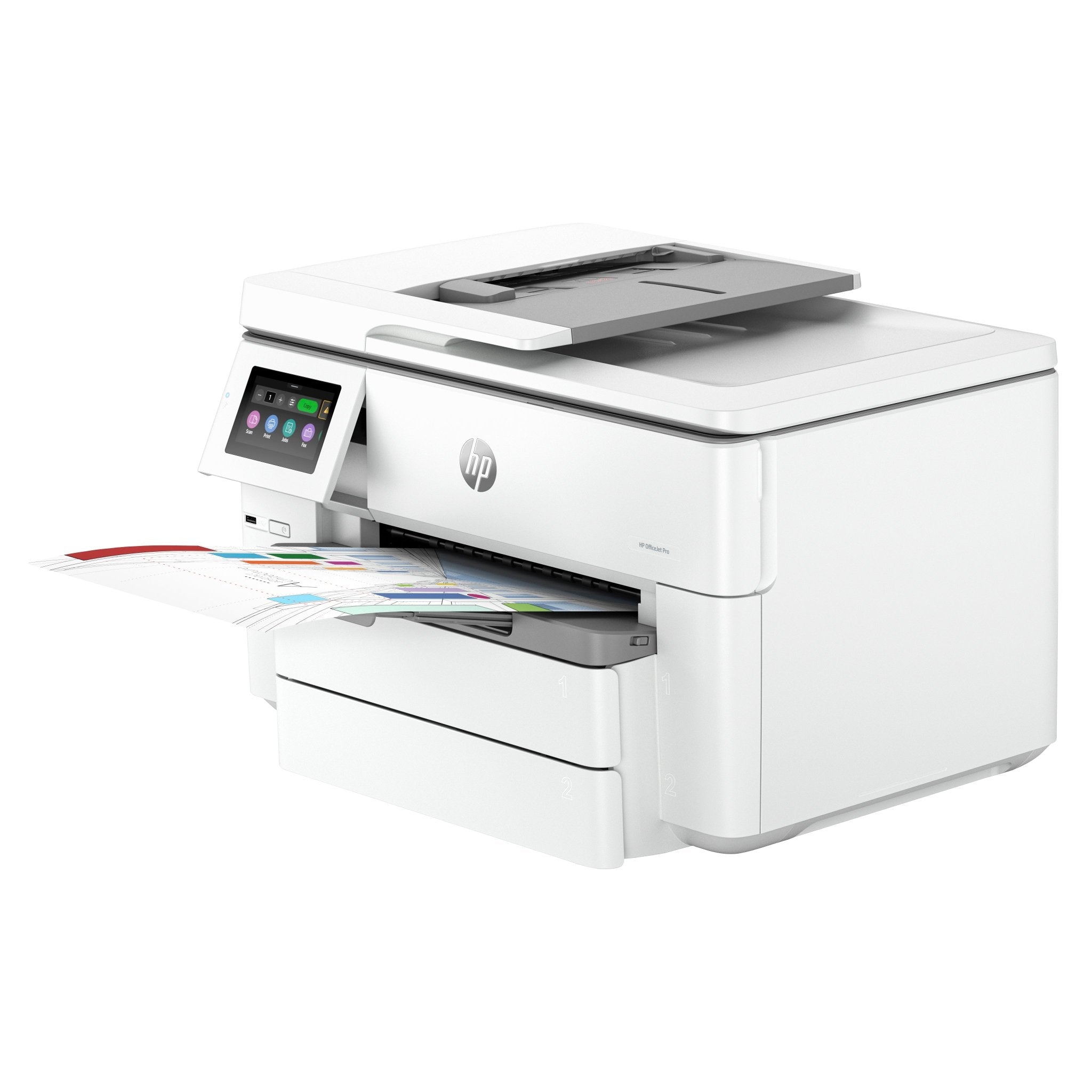 HP OfficeJet Pro 9730e Draadloos All - in - One Kleur Printer, Instant Ink; Dubbelzijdig printen 537P6B629 - Compridis