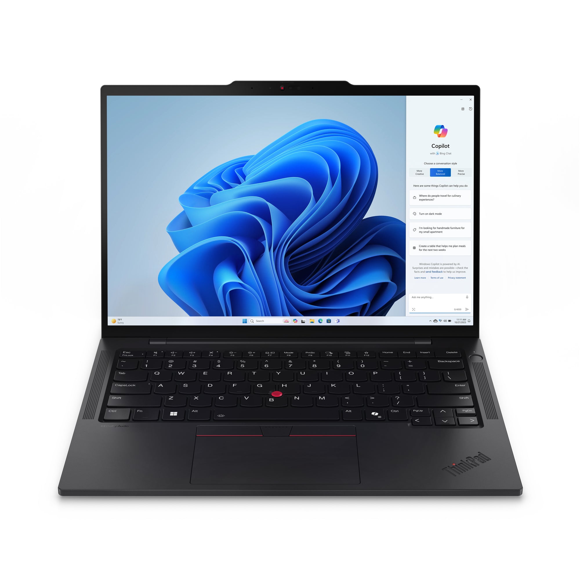 ThinkPad T14s Gen 5 - 14 inch - Intel Core Ultra 7 155U - 16GB RAM - 512GB SSD - Windows 11 Pro 21LS0021MH