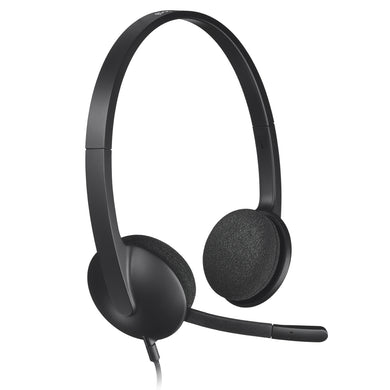 Logitech H340 USB Computer Headset 981-000475