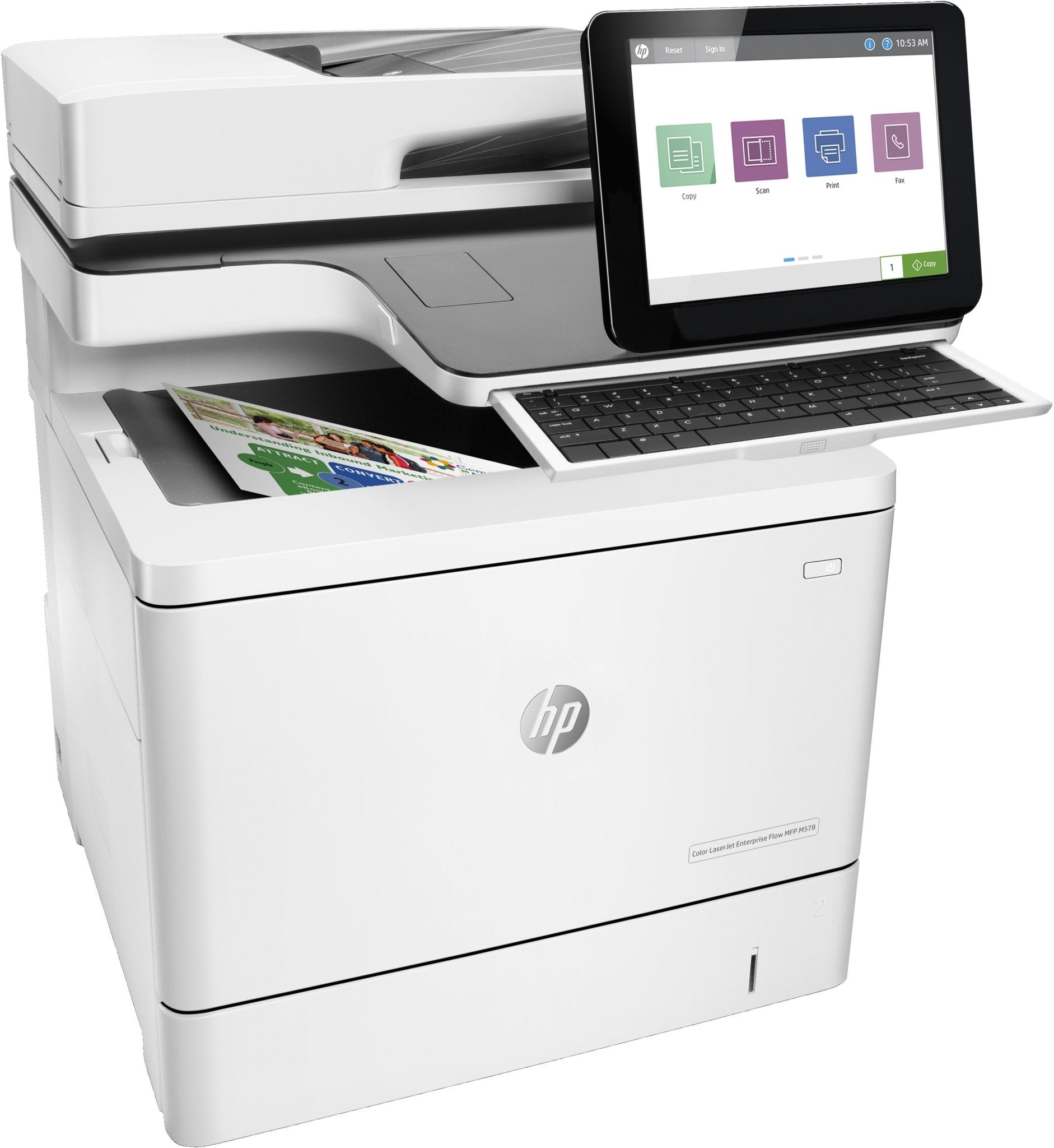 HP LaserJet Enterprise Flow M578Z 7ZU88V - Compridis