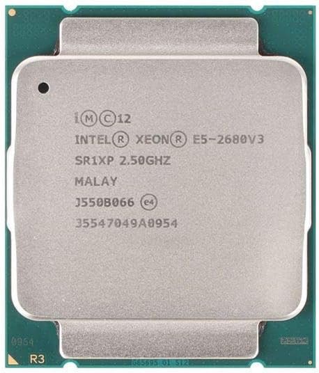 intel Xeon E5 - 2680V3 2,5 GHZ 30 MB L3 - cache 12 - core processor SR1XP - Compridis