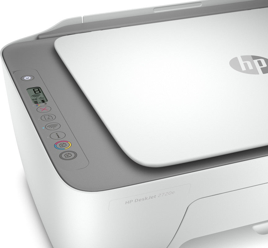 HP DeskJet 2720e Wireless All-in-One Color Printer, Instant Ink; Copier, Scanner 26K67B