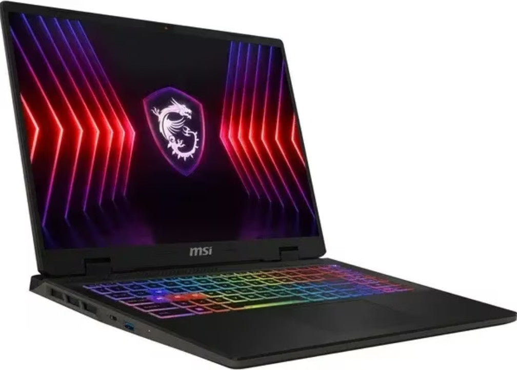 MSI Sword 16 HX B14VGKG-018BE Intel® Core™ i7 i7-14700HX Laptop 40.6 cm (16") Full HD+ 16 GB DDR5-SDRAM 1 TB SSD NVIDIA GeForce RTX 4070 Wi-Fi 6E (802.11ax) Windows 11 Home Grey 9S7-15P214-018
