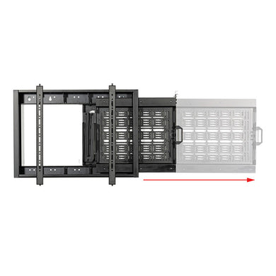 B - Tech BT7883 177,8 cm (70") Zwart BT7883/B - Compridis