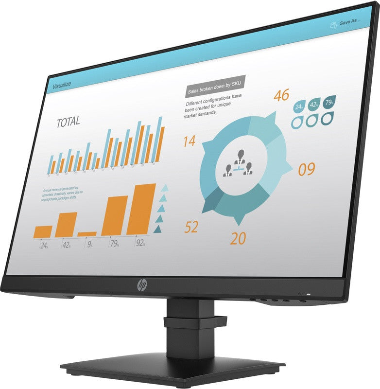 HP P-Series P24 G4 computer monitor 60.5 cm (23.8") 1920 x 1080 pixels Full HD 1A7E5AA#ABB