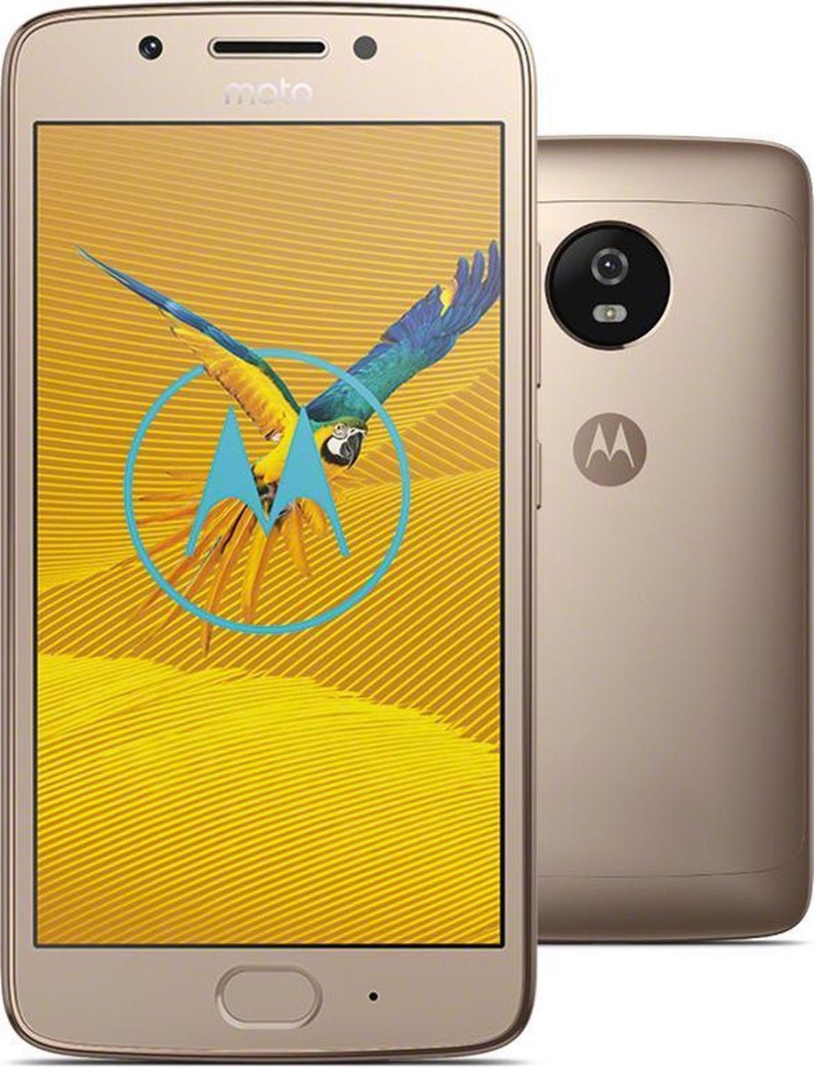 MOTOROLA Smartphone Moto G5 16GB Dual Sim Goud PA610069NL - Compridis