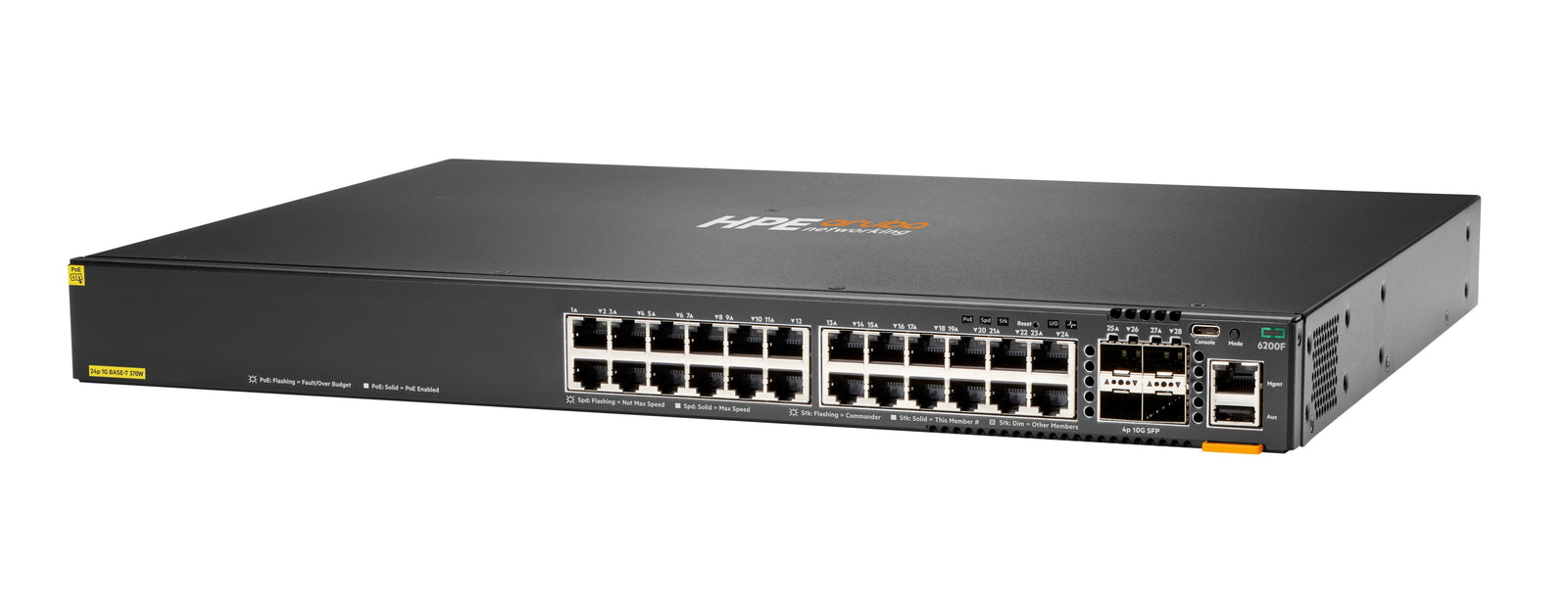 HPE Aruba CX 6200F 24G CLASS-4 PoE 4SFP+ JL725B#ABB