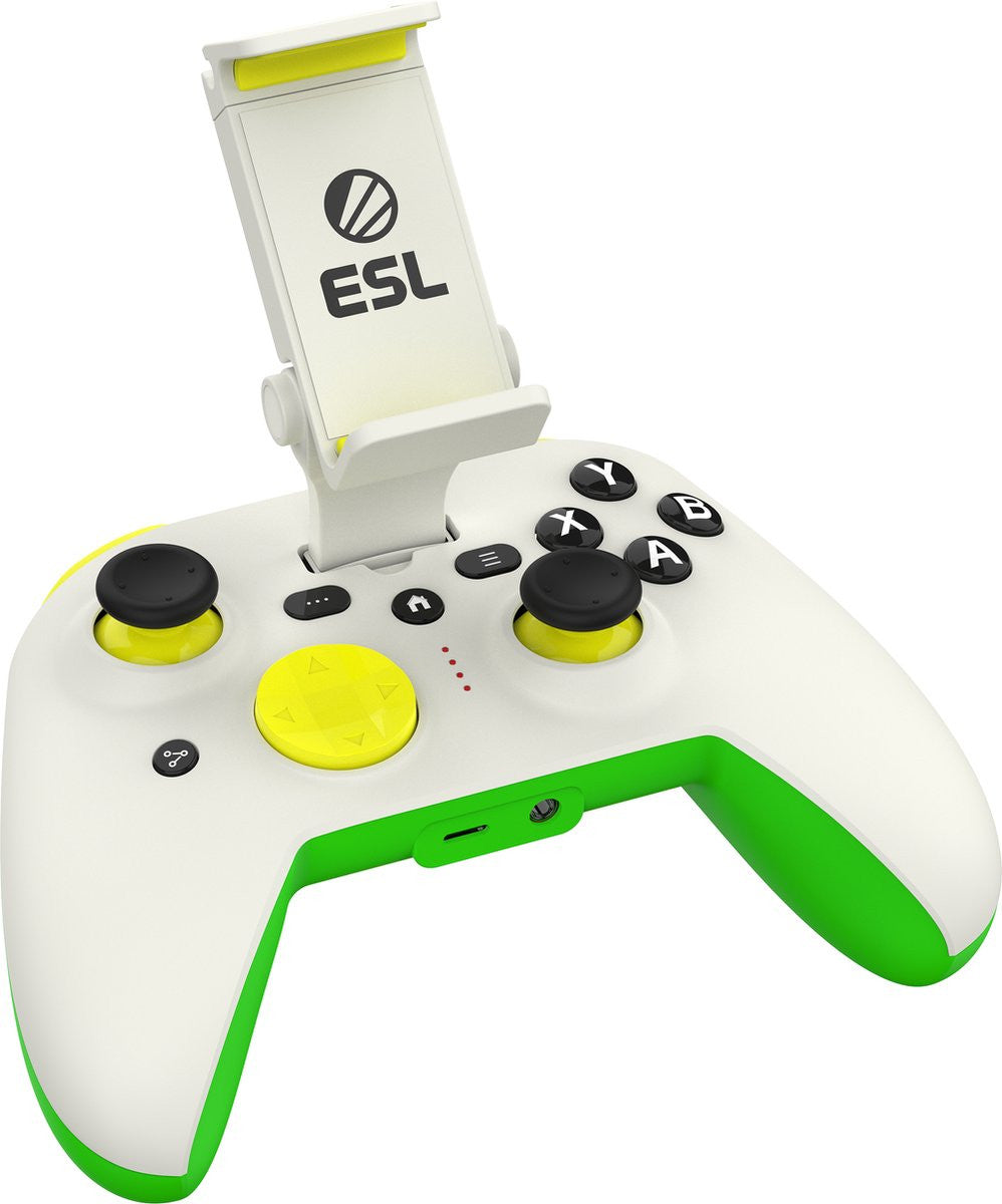 RiotPWR RP1925ESL Gaming Controller Green, White, Yellow USB Gamepad Android RP1925ESL