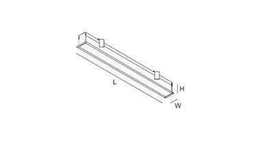 Intra Lighting lin sop 5300 LM 49 W 830 L3082 mm dali IP20 wit 17251152001L1 - Compridis