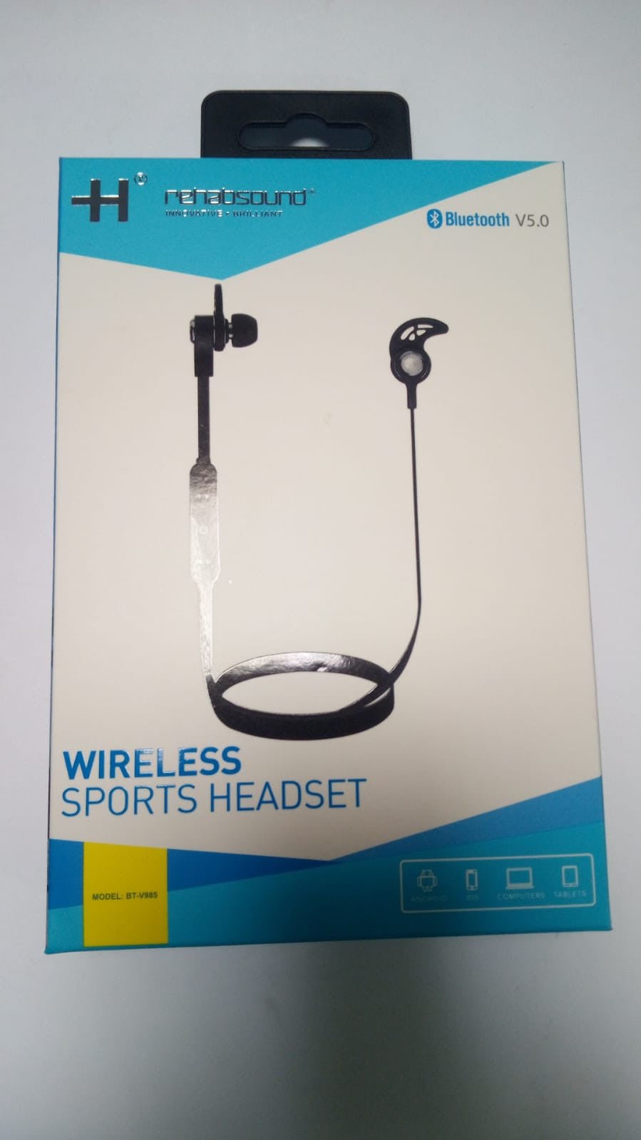 IBROZ Koptelefoon Sportief Bluetooth V985 HB - EARV985 - BK - Compridis