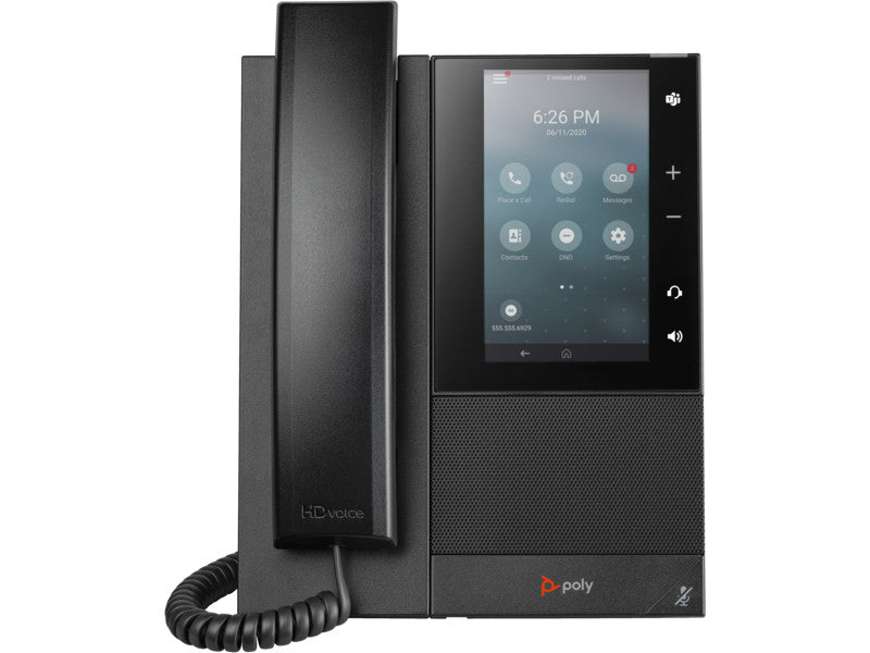Poly CCX 505 Business Media Phone with Open SIP and PoE-enabled 2200-49735-025