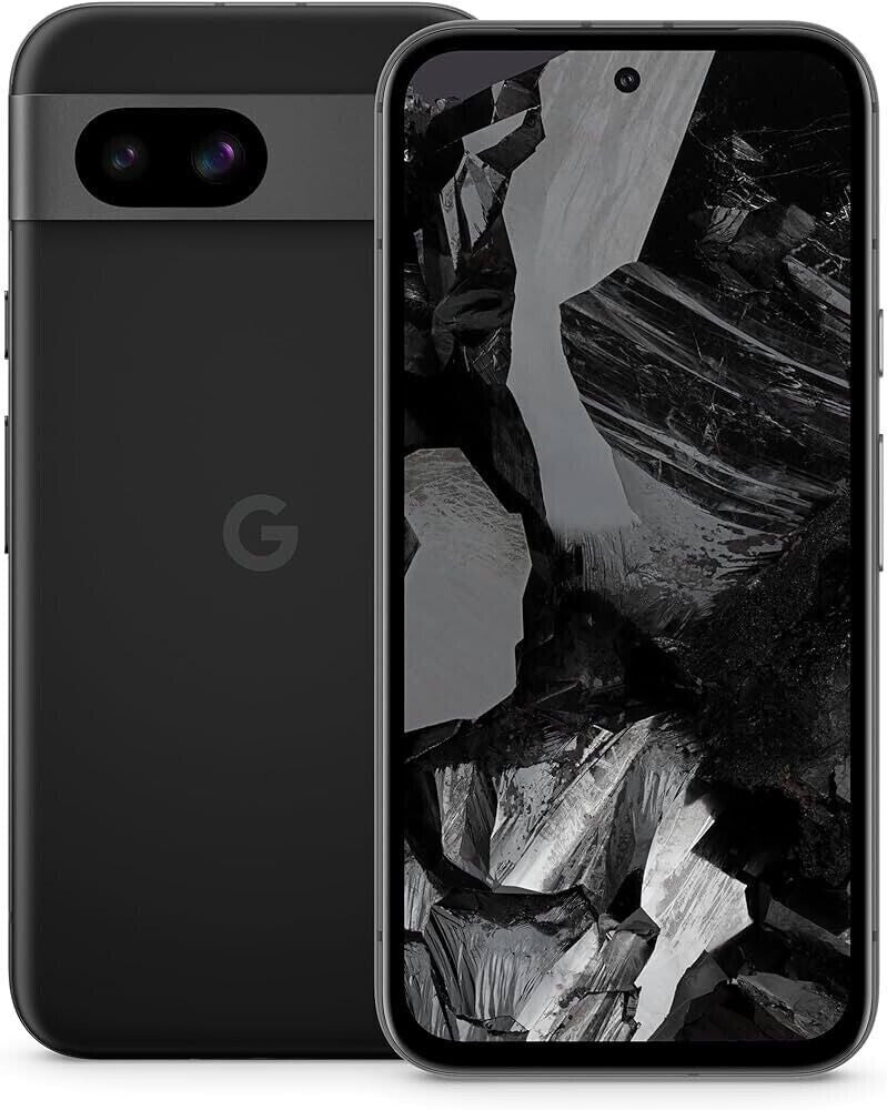 Google Pixel 8a 15.5 cm (6.1") Dual SIM Android 14 5G USB Type-C 8 GB 128 GB 4492 mAh Black GA04432-GB