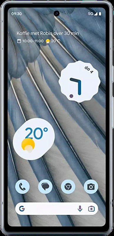 Google Pixel 7a 15.5 cm (6.1") Dual SIM Android 13 5G USB Type-C 8 GB 128 GB 4385 mAh Blue GA04275-GB