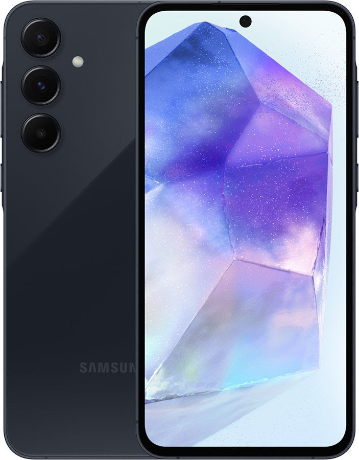 SAMSUNG Galaxy A55 5G 8GB RAM 128GB storage Dark blue SM-A556BZKAEUB