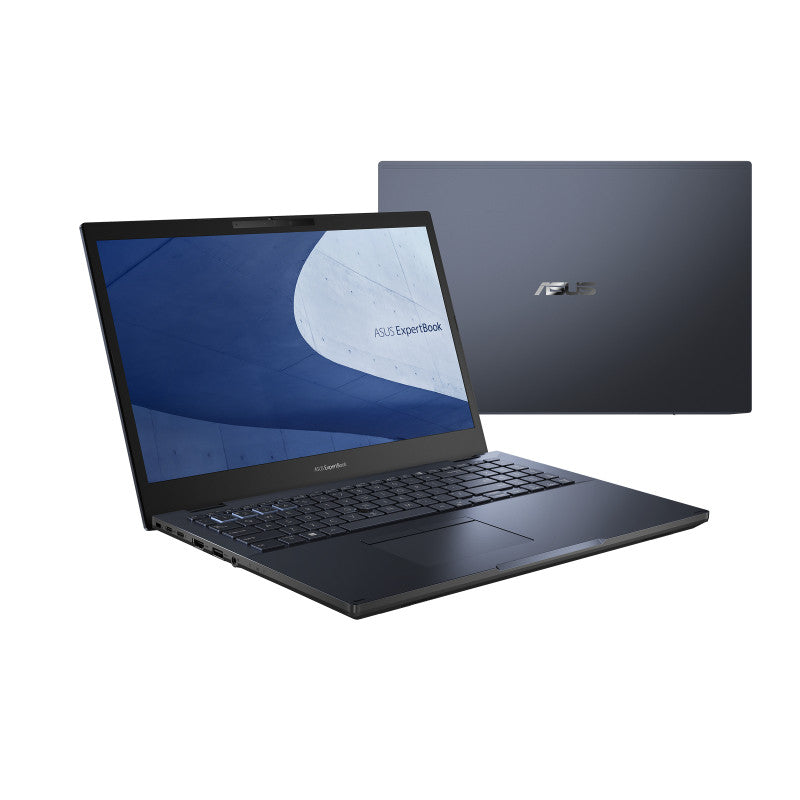 ASUS ExpertBook B2 B2502CBA-BQ0433X Intel® Core™ i5 i5-1240P Laptop 39.6 cm (15.6") Full HD 16 GB DDR4-SDRAM 512 GB SSD Wi-Fi 6E (802.11ax) Windows 11 Pro Black 90NX04K1-M00X00