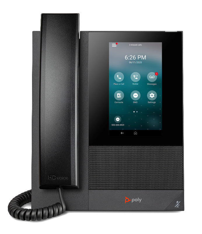 Poly CCX 500 IP phone Black LCD 2200-49710-025