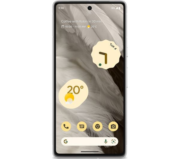 GOOGLE Pixel 7 128GB storage White GA03933-GB