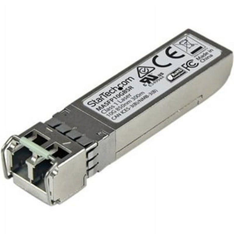 StarTech.com 10 Gigabit Fiber SFP+ Receiver Module - Cisco SFP-10G-SR-S - MM LC with DDM - 300 m SFP10GSRSST
