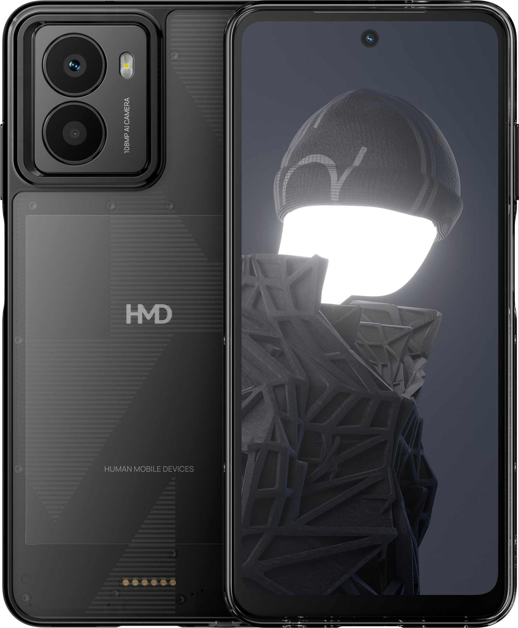HMD Fusion - 5G, 6GB/128GB, 6,56", 108MP/50MP, 5.000 mAh, Noir 101SQ503H039