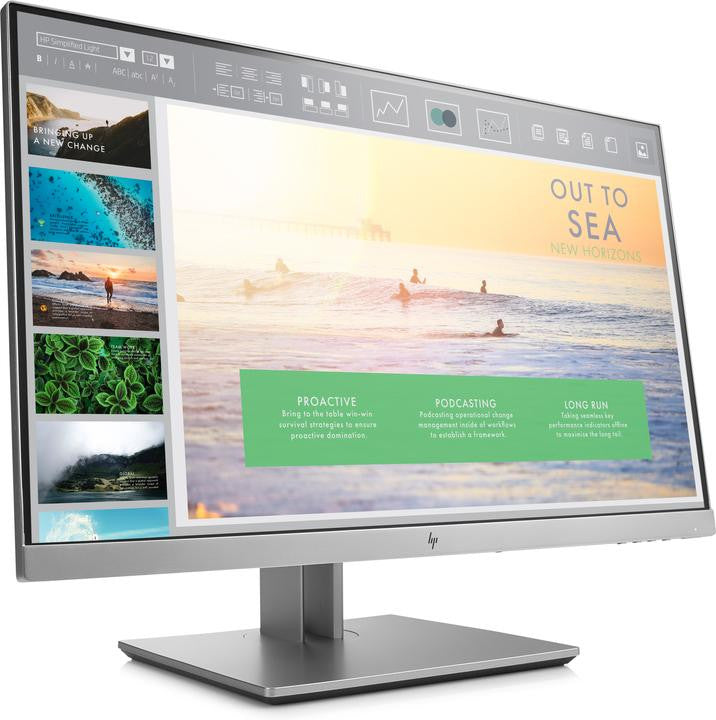 HP Monitor EliteDisplay E233 Silver HP renew 1FH46AA