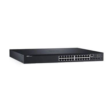 DELL N - Series N3224P - ON Managed L2 Gigabit Ethernet (10/100/1000) Power over Ethernet (PoE) 1U Zwart 210 - ASPU - Compridis