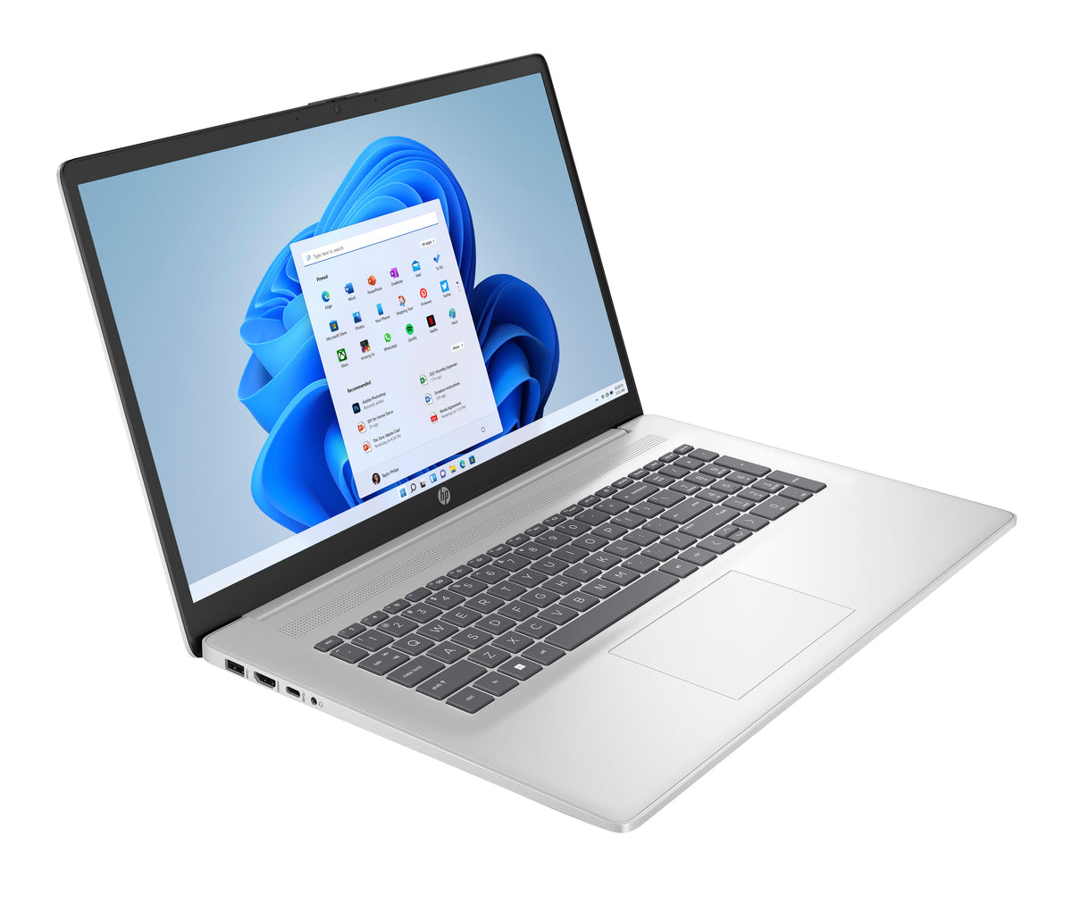 HP 17-CN3056NF · 17.3″ · Intel N100 · 4 Go · 128 Go · AZERTY Français (Clavier AZERTY) C27RFEA#ABF