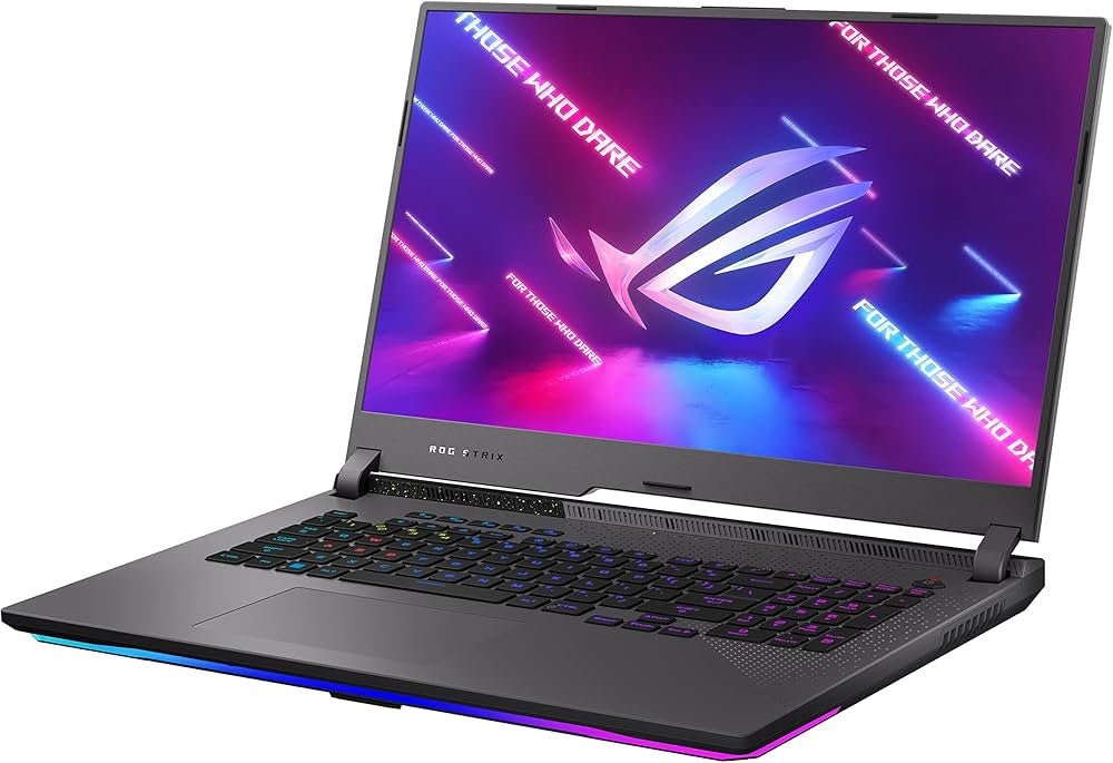 ASUS rog Strix G17 R9 6900HX/16GB/1TB/17.3" RTX 3060/W11H/QWERTZ 90NR08K4 - M00CX0 - Compridis