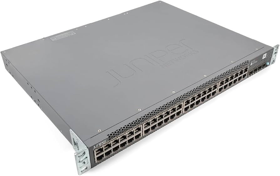 Juniper EX3400 48PORT SWITCH Managed L2/L3 Gigabit Ethernet (10/100/1000) Power over Ethernet (PoE) 1U Black EX3400-48P