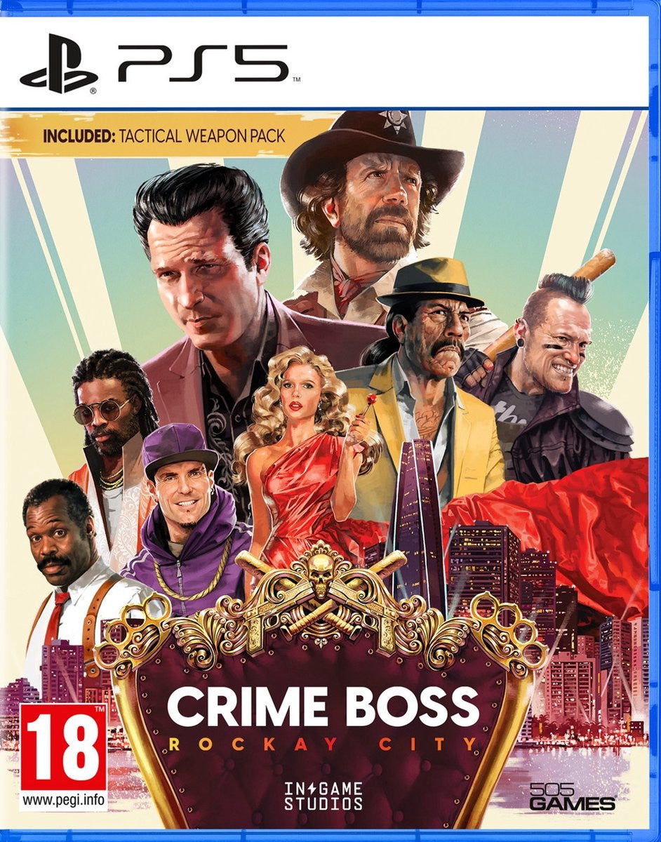 505 Games Crime Boss: Rockay City Standard German, English, Spanish, French, Italian, Brazilian-Portuguese, Russian PlayStation 5 CBOSSPS501