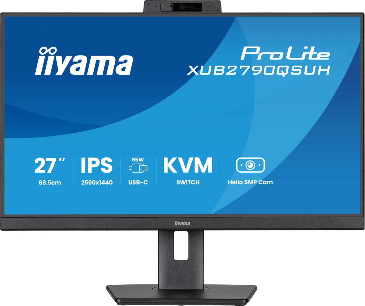 IIYAMA ProLite XUB2790QSUH-B2 27″ IPS QHD 100 Hz USB-C Black