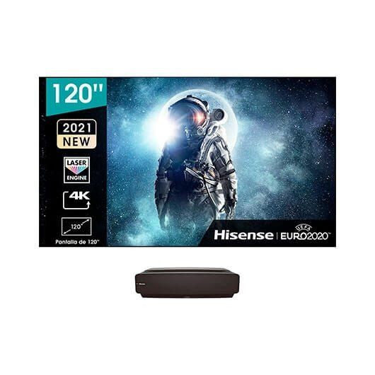 Hisense 120" 4K Ultra HD HDR Smart Laser TV Projector incl Screen 120L5F-A12