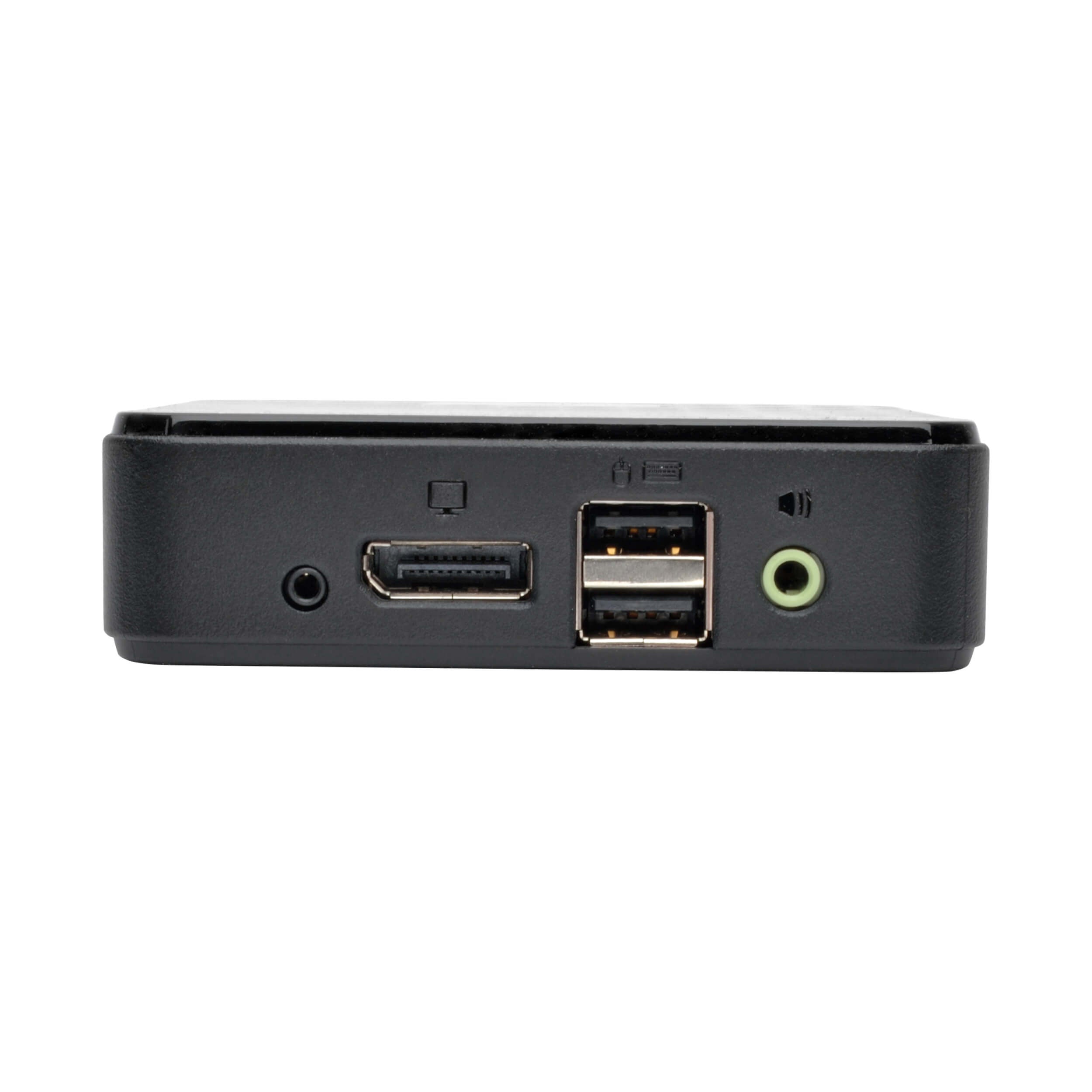Tripp Lite B004-DP2UA2-K 2-Port DisplayPort KVM Switch 4K 60 Hz with Audio, Cables and USB Peripheral Sharing B004-DP2UA2-K