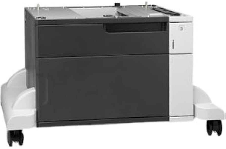 HP LaserJet 1X500-SHEET Feeder with Cabinet and Stand CF243A