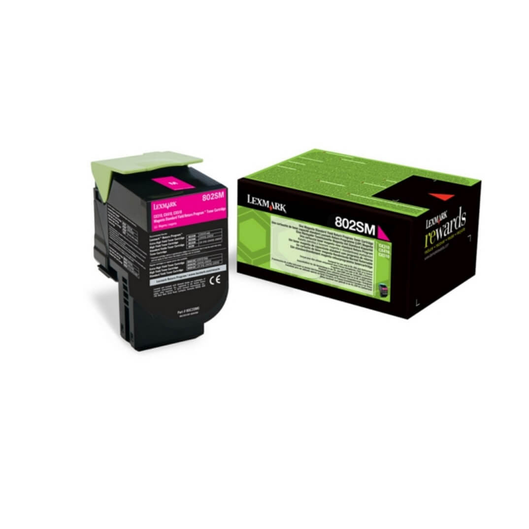 Lexmark 80C2SME toner cartridge 1 pc(s) Original Magenta 80C2SME