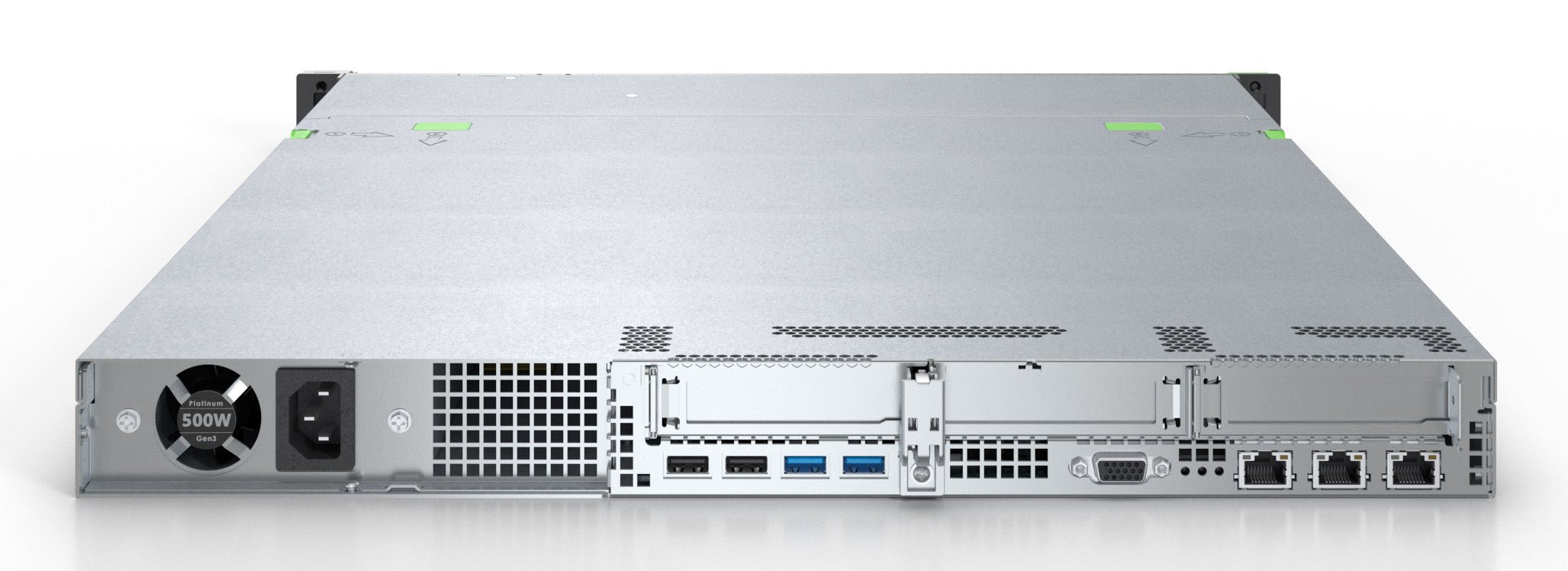 Fujitsu PRIMERGY RX1330 M5 server 0 GB Rack Intel Xeon E E-2374G 3.7 GHz DDR4-SDRAM 500 W VFY:R1335SX340IN