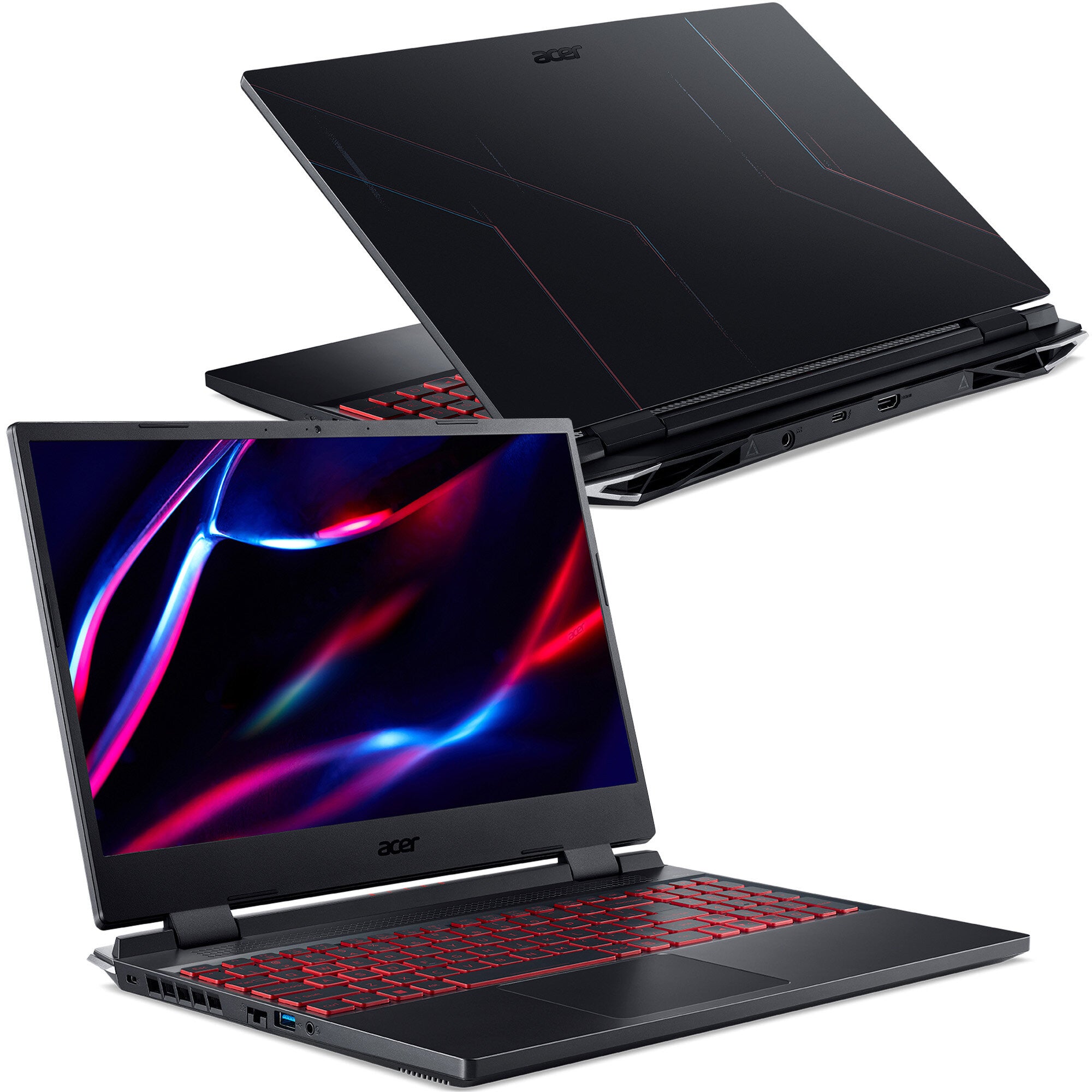 Acer Nitro 5 AN517-42-R4KN AMD Ryzen™ 7 6800H Laptop 43.9 cm (17.3") Full HD 16 GB DDR5-SDRAM 1 TB SSD NVIDIA GeForce RTX 3070 Ti Wi-Fi 6 (802.11ax) Windows 11 Home German Black NH.QGLEV.001