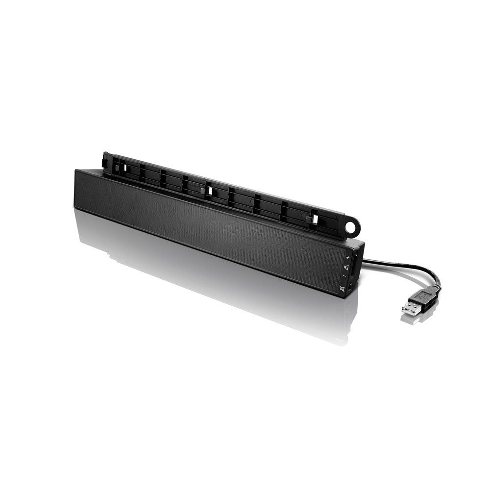 Lenovo USB Soundbar Black 2.0 channels 2.5 W 0A36190