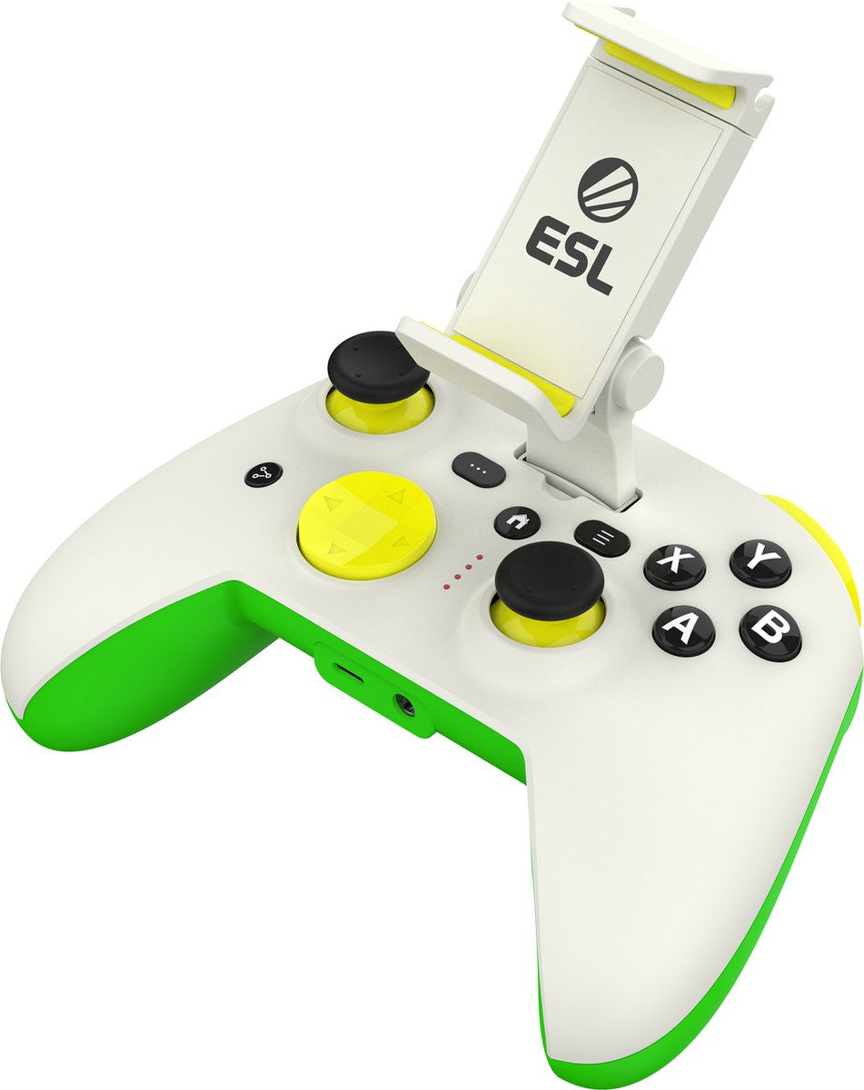 RiotPWR RP1925ESL Gaming Controller Green, White, Yellow USB Gamepad Android RP1925ESL
