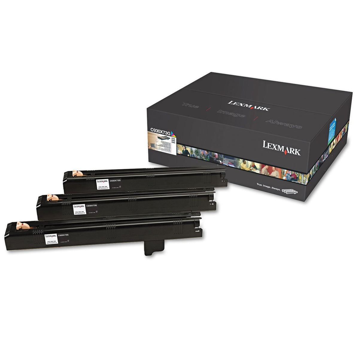 LEXMARK Drums/kleurenfotocanductorset C935X 3PK C930X73G - Compridis